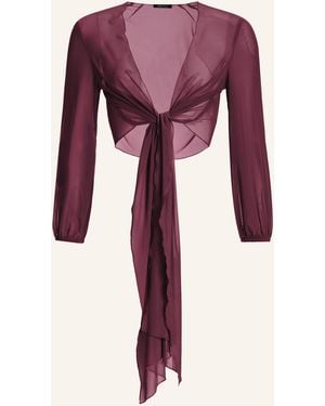 Swing Bolero aus Mesh - Pink