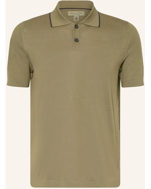 Marc O' Polo Strick-Poloshirt - Grün