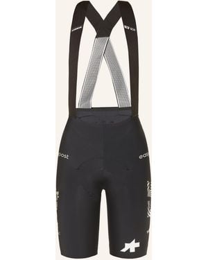 Assos Radhose EQUIPE S11 EF 2026 mit Trägern und gepolstertem Einsatz - Blau