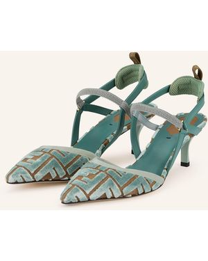 Fendi Slingpumps - Blau