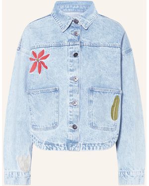 Ichi Jeansjacke IHBAUVE - Blau
