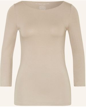 Majestic Filatures Shirt mit 3/4-Arm - Natur