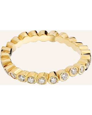 ariane ernst Ring THE ONE aus 18 Karat Gold mit Diamanten - Natur