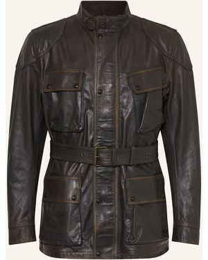 Belstaff Lederjacke LEGACY TRIALMASTER - Schwarz