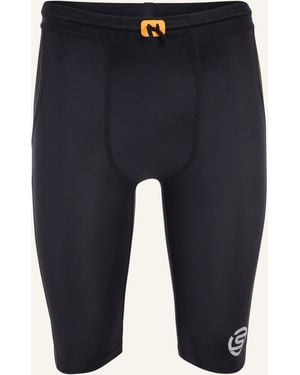 Skins Kompressionshose S3 HALF TIGHTS - Blau