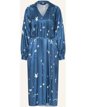 Whistles Satinkleid - Blau