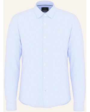 Joop! Hemd PIT Slim Fit mit Leinen - Blau