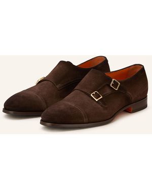 Santoni Double-Monks AXEL - Braun