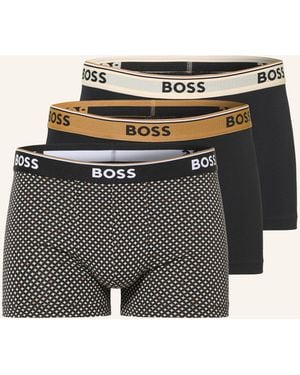 BOSS 3er-Pack Boxershorts POWER - Grau