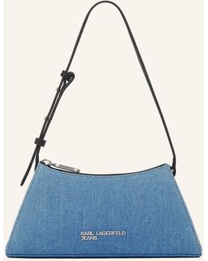 Karl Lagerfeld Schultertasche - Blau