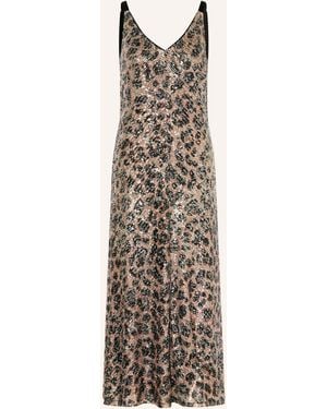 VM VERA MONT Abendkleid mit Pailletten - Natur
