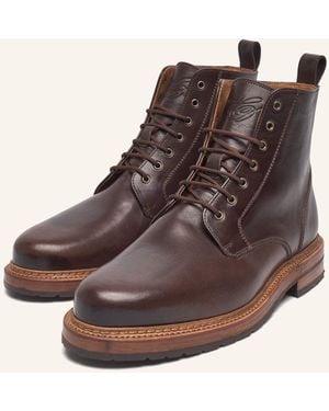 Heinrich Dinkelacker Schnürboots BUDA PLAIN BC - Braun