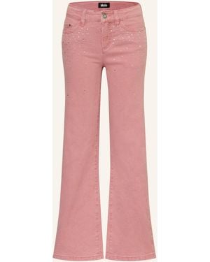Molo Jeans ASTA mit Schmucksteinen - Pink