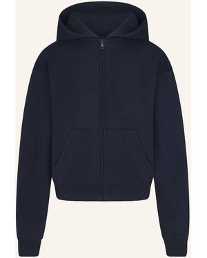 Skims Lounge-Sweatjacke COTTON-FLEECE - Blau