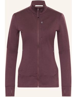 Icebreaker Midlayer-Jacke MERINO 260 QUANTUM IV aus Merinowolle - Lila