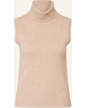 Veronica Beard Stricktop MAZZY aus Cashmere - Natur
