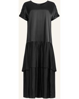 Helene Galwas Kurzarmkleid AVARE - Schwarz