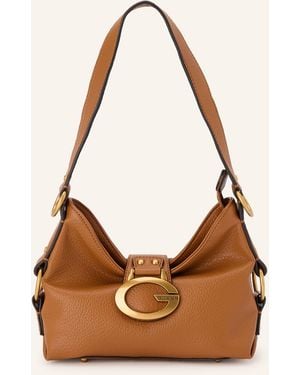 Guess Schultertasche CAMDEN MINI - Natur