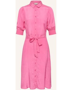 Kaffe Hemdblusenkleid KAEMINE - Pink