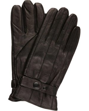 STROKESMAN'S Lederhandschuhe - Schwarz