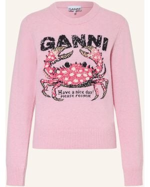 Ganni Pullover - Pink