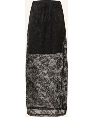 Gestuz Spitzenrock GZLEALA - Schwarz