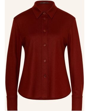 Windsor. Hemdbluse aus Jersey - Rot