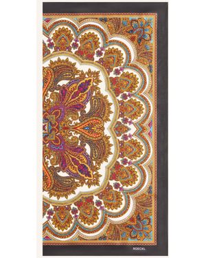 Roeckl Sports Seidentuch FINE PAISLEY - Mettallic