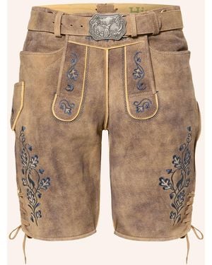 HIRSCHER Trachten-Lederhose AMBERG - Natur