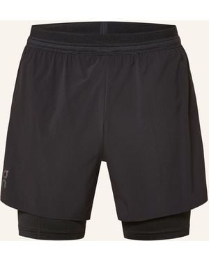 On Shoes 2-in-1-Laufshorts PERFORMANCE - Blau