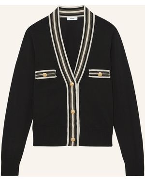 Reiss Strickjacke DANNI - Schwarz