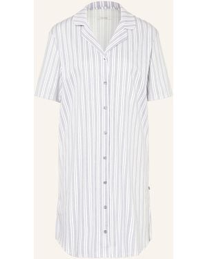 CALIDA Nachthemd STRIPED DREAMS - Weiß