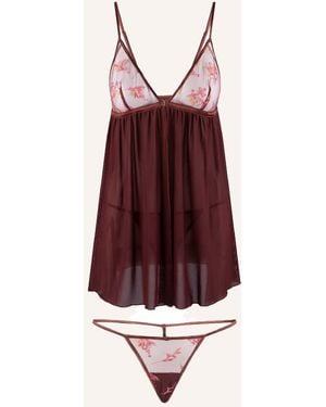 Lingadore & string Babydoll - Rot
