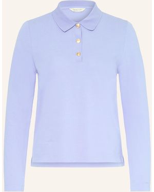 GANT Piqué-Poloshirt - Blau