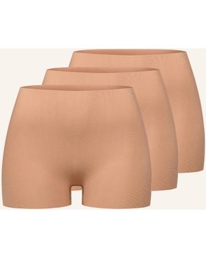 erlich textil 3 PACK - SEAMLESS Slip Panty LIGHT TOUCH PANTY IM 3er PACK - Natur