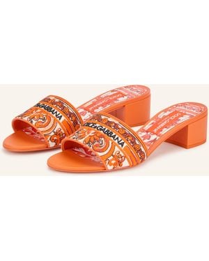 Dolce & Gabbana Mules - Orange