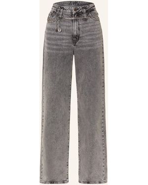 Maje Wide Leg Jeans - Grau