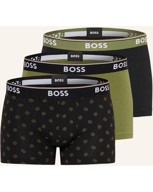BOSS 3er-Pack Boxershorts POWER - Schwarz