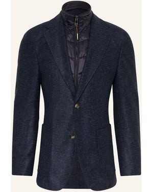 Windsor. Jerseysakko TRIEST-J9 Extra Slim Fit mit herausnehmbarer Blende - Blau