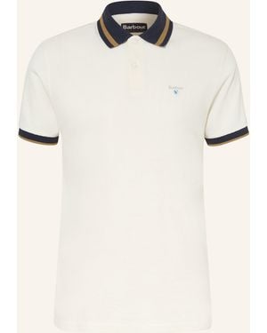 Barbour Piqué-Poloshirt ANTHORN - Natur