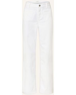 Opus Wide Leg Jeans MIVA URBAN - Natur