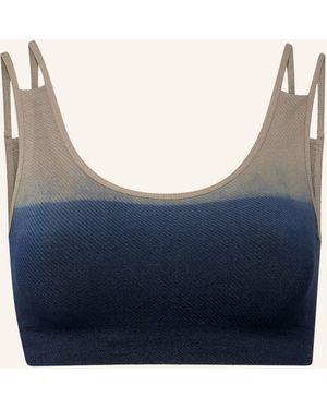 Item M6 Bustier SOFT RIBBED mit Shaping-Effekt - Blau