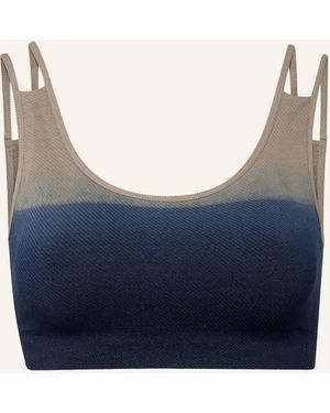 Item M6 Bustier SOFT RIBBED mit Shaping-Effekt - Blau