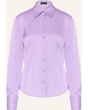 Van Laack Hemdbluse VL-ULIZ-XX aus Seide - Lila