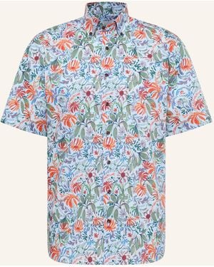 Eterna Kurzarm-Hemd MODERN FIT - Blau