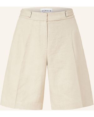 Remain Leinenshorts - Natur