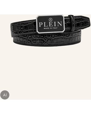 Philipp Plein Gürtel COCCO - Schwarz