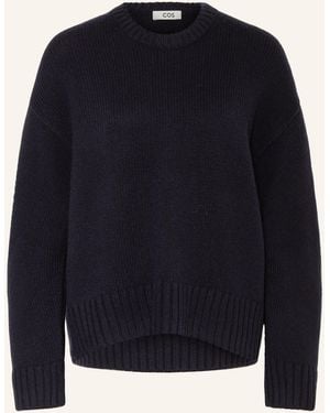 COS Cashmere-Pullover - Blau