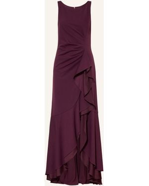 Vera Mont Abendkleid mit Volants - Lila