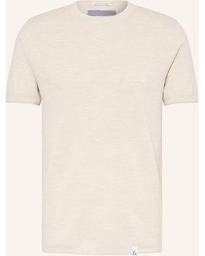 COLOURS & SONS Piqué-Shirt - Natur
